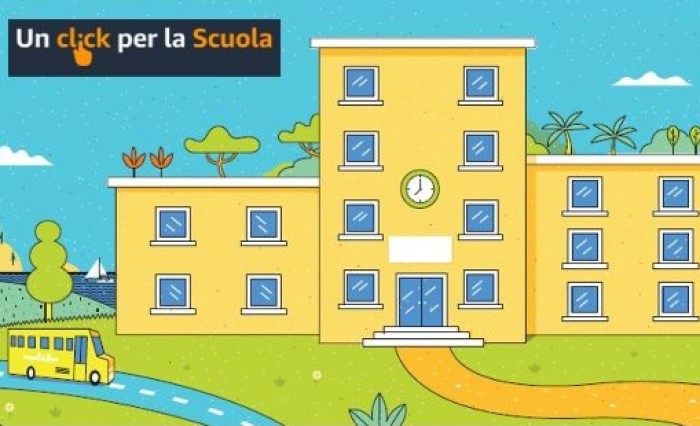 Amazon: 1.9 milioni di Euro alle scuole italiane grazie all’iniziativa “Un Click per la Scuola”