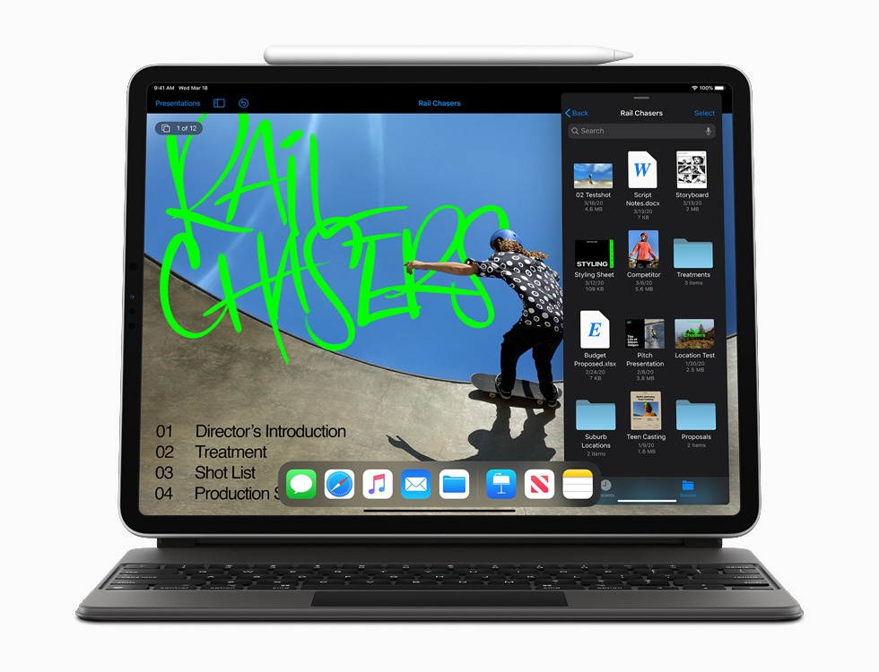 apple new ipad pro apple pencil and smart keyboard folio 03182020 big large
