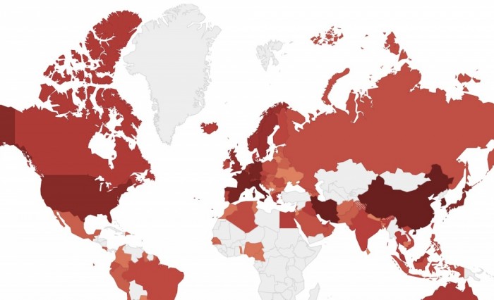 Coronavirus: come seguire la diffusione in tempo (quasi) reale
