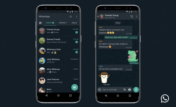 Dark mode WhatsApp: come funziona