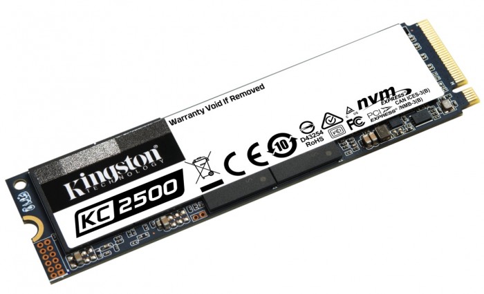 Kingston presenta l’SSD di prossima generazione  NVMe PCIe KC2500