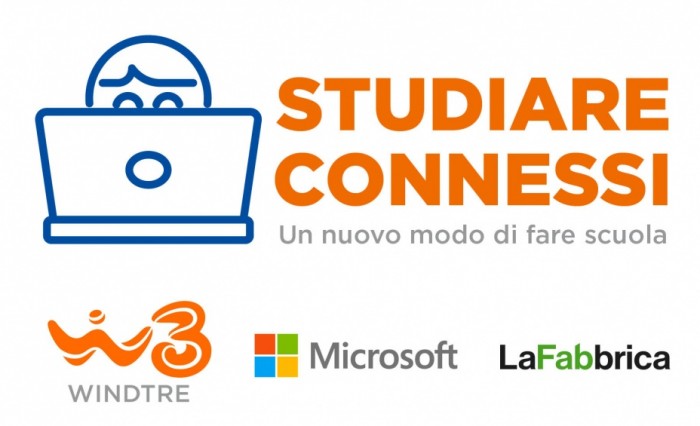 Coronavirus: WindTre e Microsoft Italia insieme per la didattica online