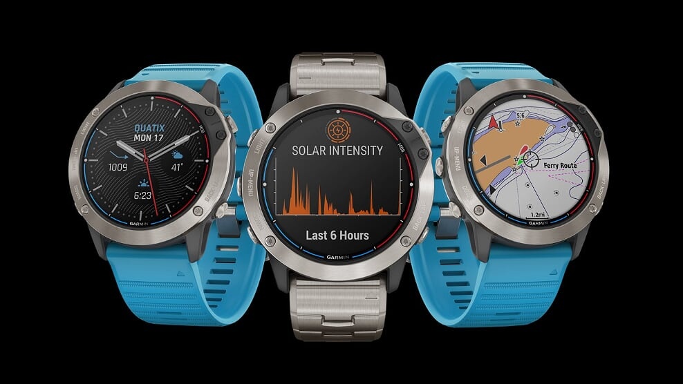 Garmin quatix 6X Solar, nuovo sportwatch dedicato alla nautica 