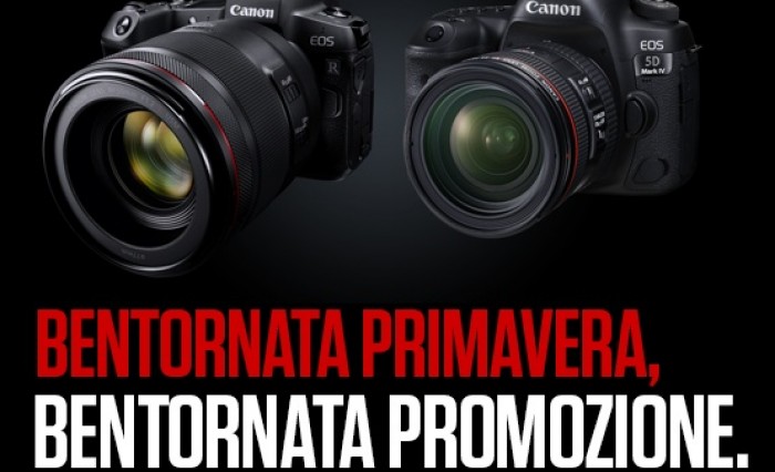 Canon estende al 30 giugno la promozione 'Bentornata Primavera'