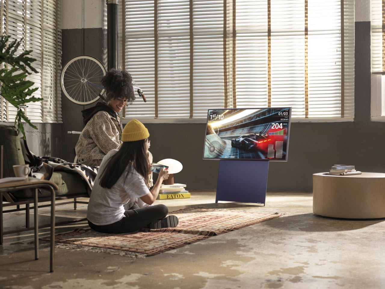 Samsung The Sero:  arriva in Italia il primo tv rotante