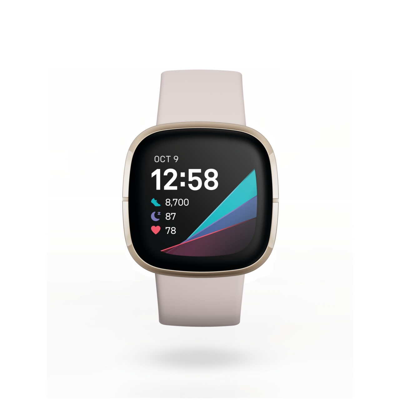 fitbit sense render front core lunar white soft gold clock default shadow jpeg