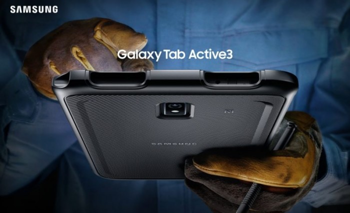  Galaxy Tab Active3, il tablet progettato per resistere in ambienti difficili