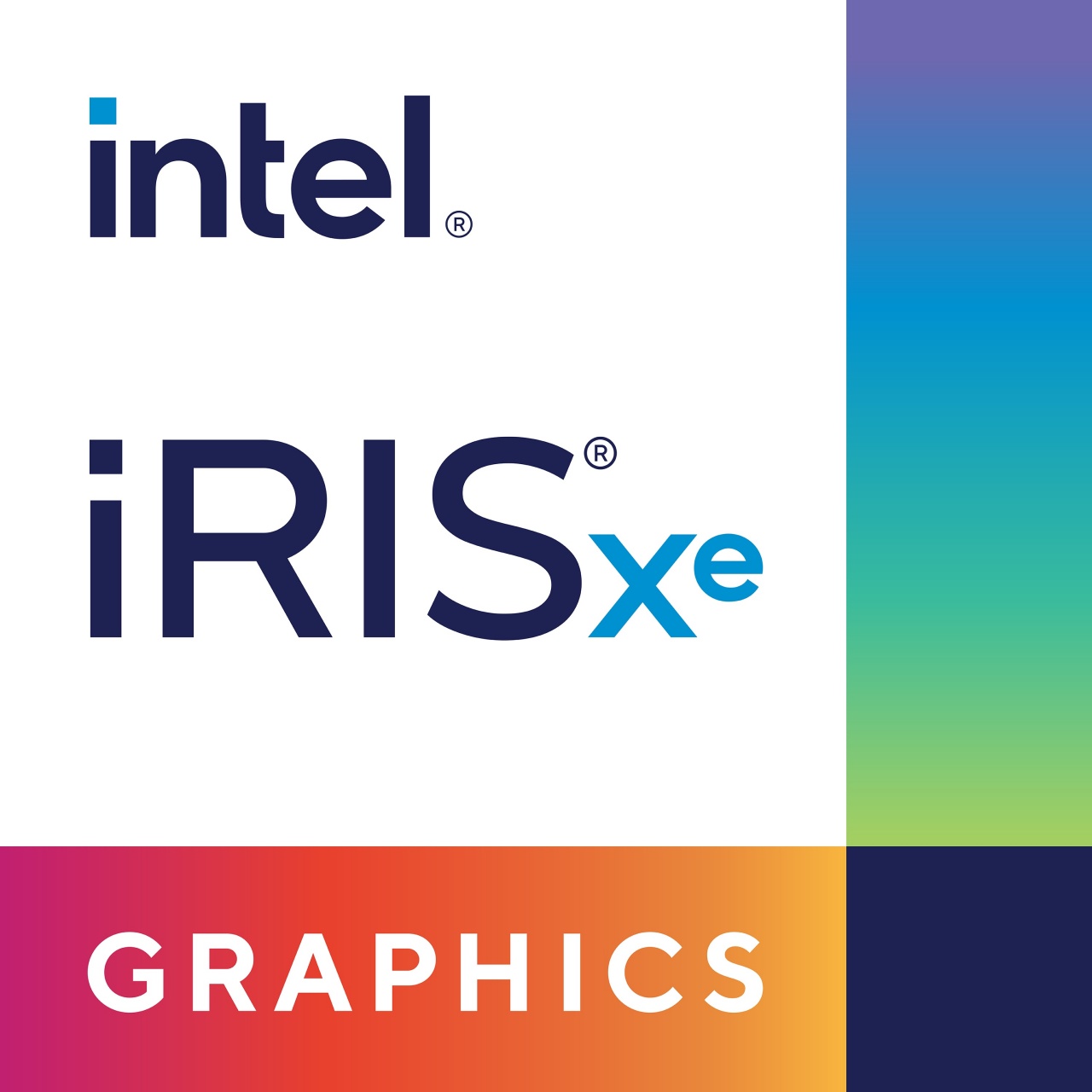 intel iris xe graphics badge