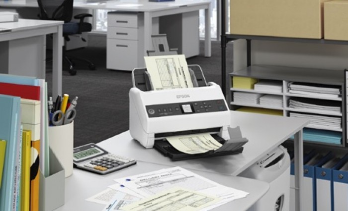 Con lo scanner Epson WorkForce DS-730N, più efficienza e meno carta