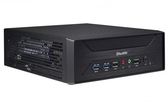 Shuttle: PC piatto da 3 litri per schede PCIe-x16 con processore Intel Core di 10a generazione