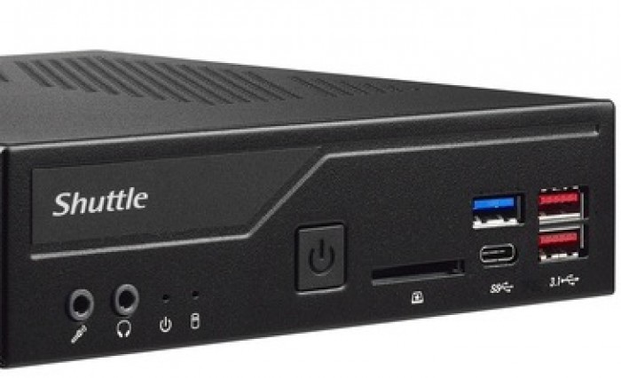 Shuttle: mini-PC da 1,3 litri per processori Intel di decima generazione