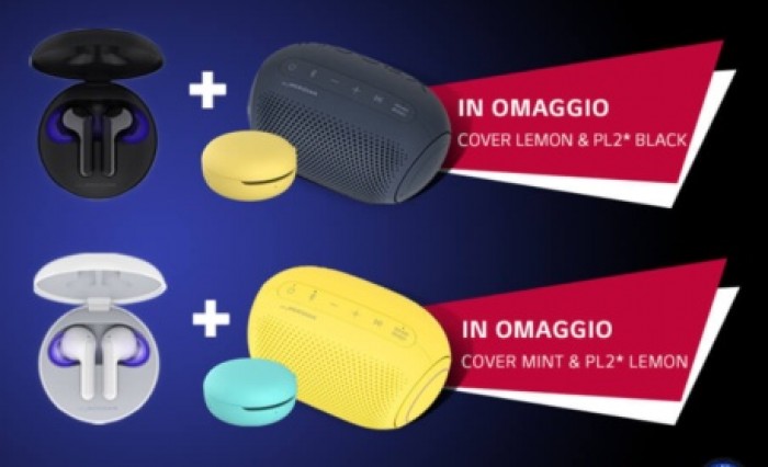 LG: due regali per chi acquista le cuffie wireless LG Tone Free FN6 
