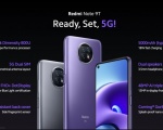 Xiaomi presenta Redmi Note 9T:  il futuro in 5G 