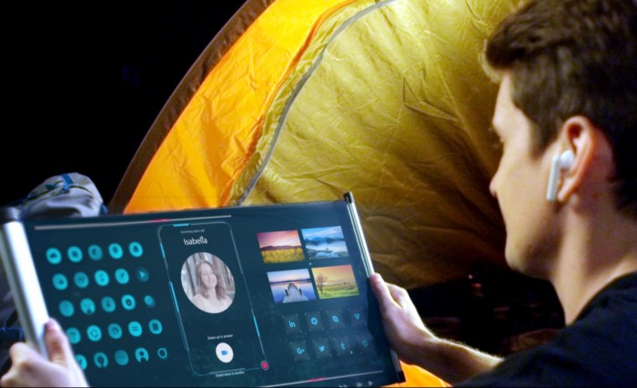 TCL CSOT lancia due display flessibili al CES 2021