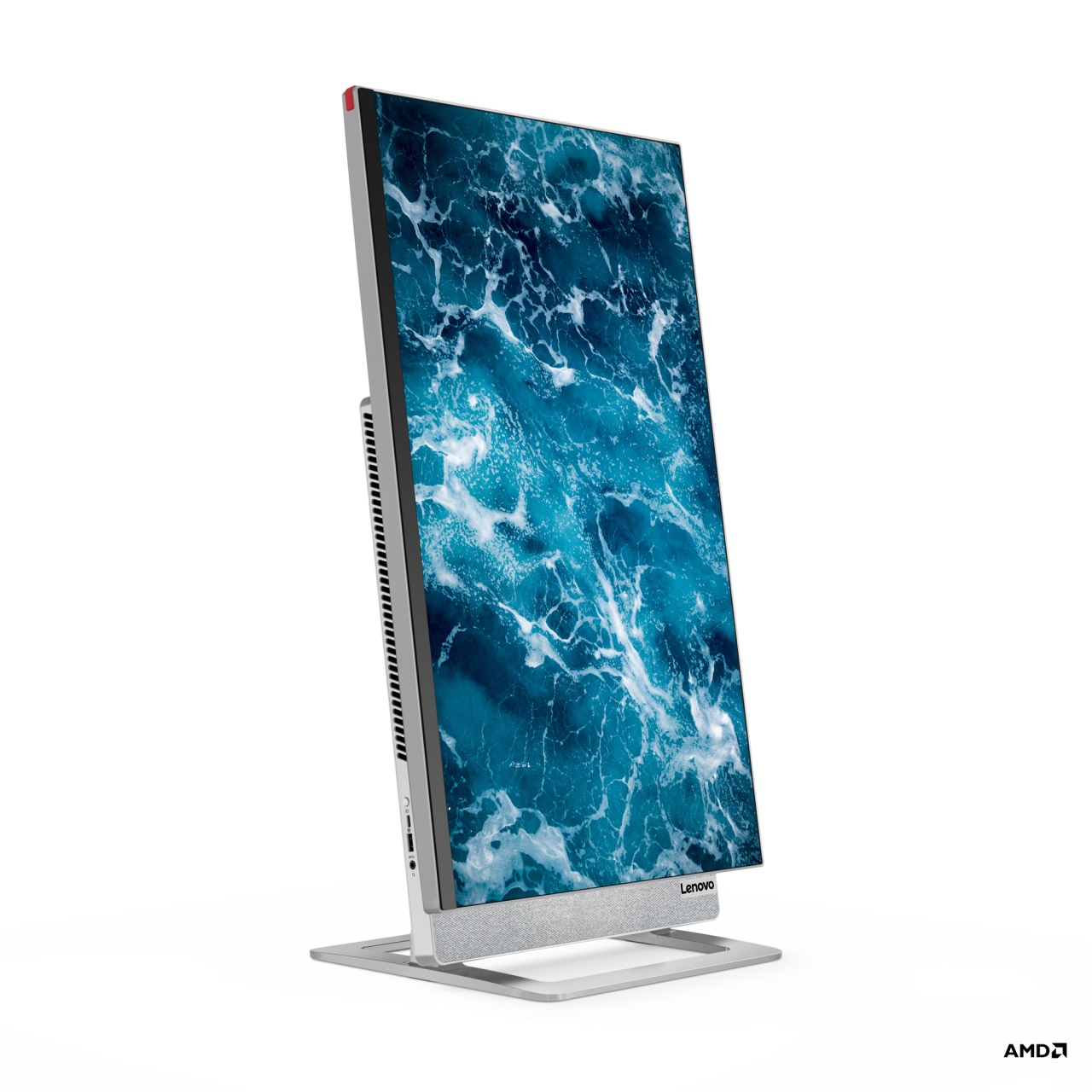 lenovo yoga aio 7 front facing right vertical ces 2021