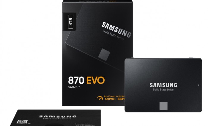 Samsung presenta l’870 EVO, ultimo modello della serie SATA SSD