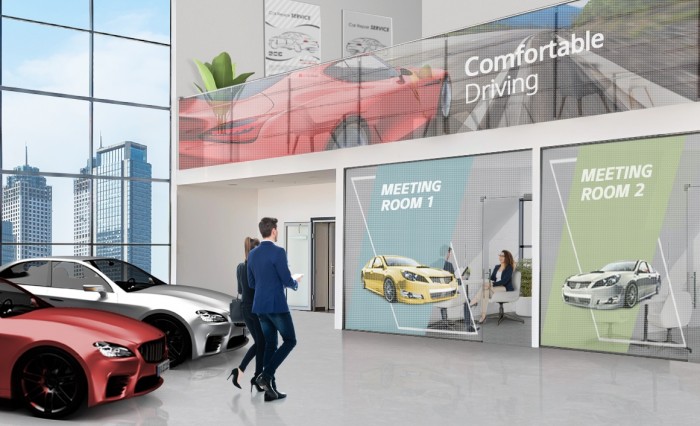 LG presenta il nuovo Led Film Transparent