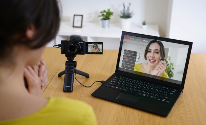 Sony: il nuovo aggiornamento per ZV-1 abilita lo streaming in diretta ad alta qualità video e audio