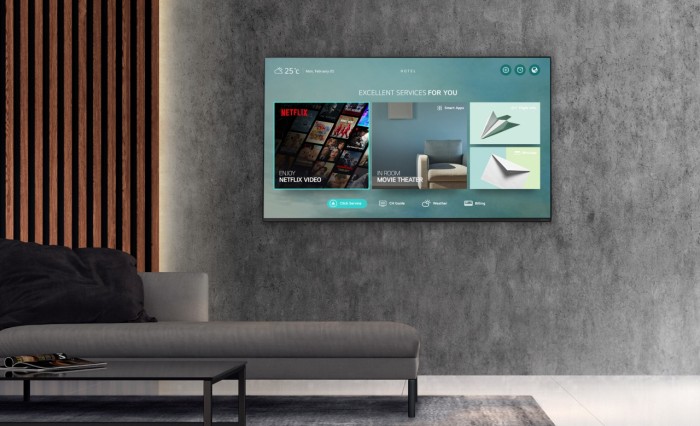 LG: partnership con Netflix per ampliare i contenuti sugli Hotel TV
