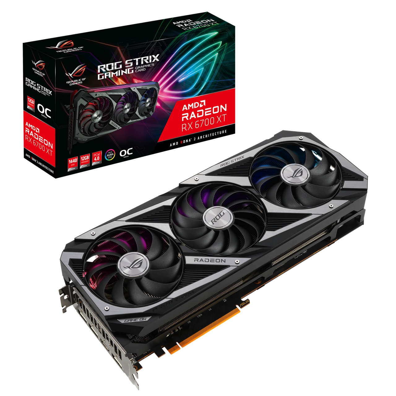 ASUS presenta le schede grafiche AMD Radeon RX 6700 XT