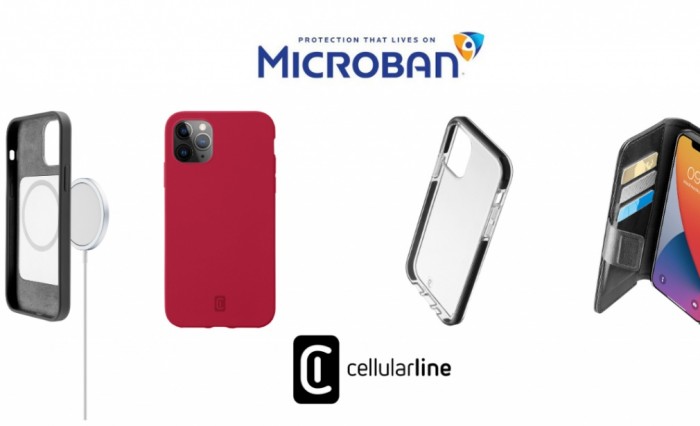 Stop ai batteri: arrivano 4 cover Cellularline con tecnologia Microban