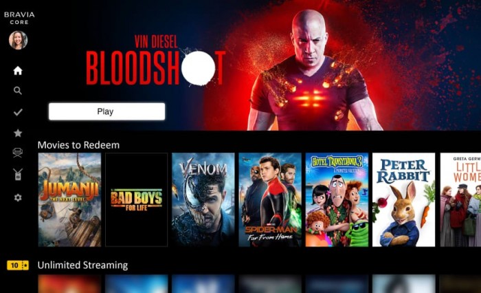 BRAVIA CORE: la magia del cinema racchiusa all’interno dei TV BRAVIA XR di Sony