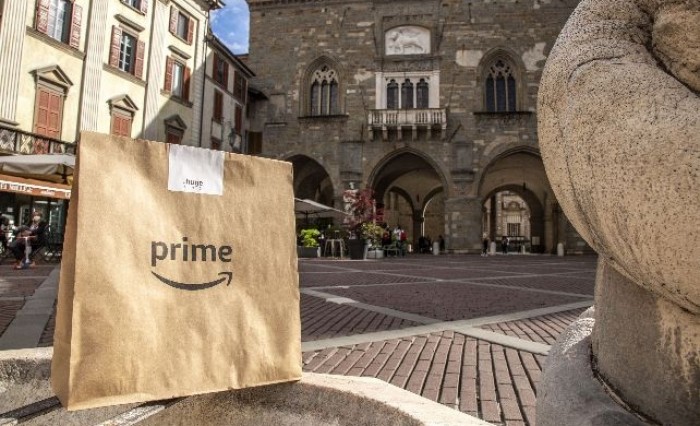 Arriva anche a Bergamo il servizio Amazon della spesa in giornata