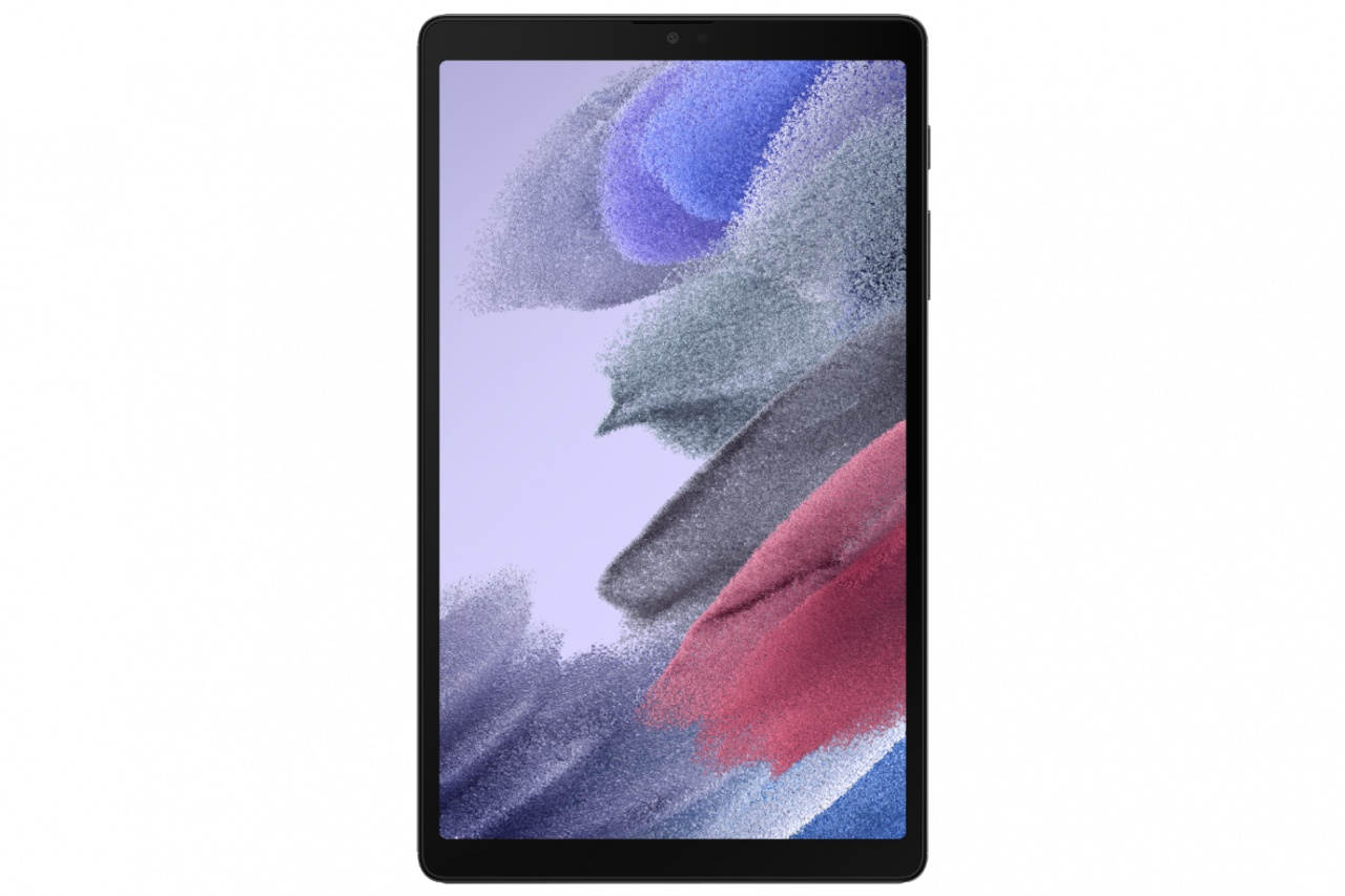 galaxy tab a7 lite gray front