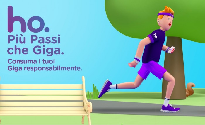 “Ho. più passi che Giga”, la nuova iniziativa di Ho. Mobile