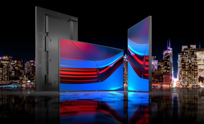 Sharp/NEC presenta la nuova generazione di display serie P di grande formato