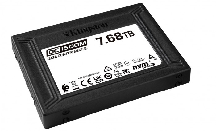 Kingston Digital lancia l’SSD NVMe DC1500M U.2 