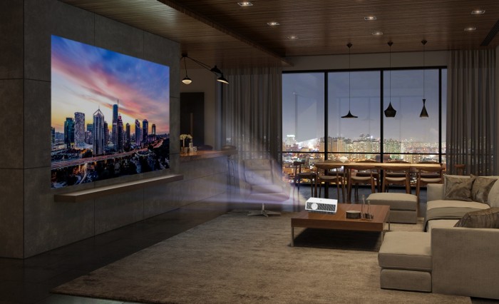 Proiettori LG Cinebeam 4K UHD per un home cinema di livello premium