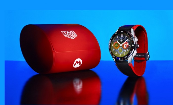 Smartwatch Super Mario prodotto da Tag Heuer in edizione limitata