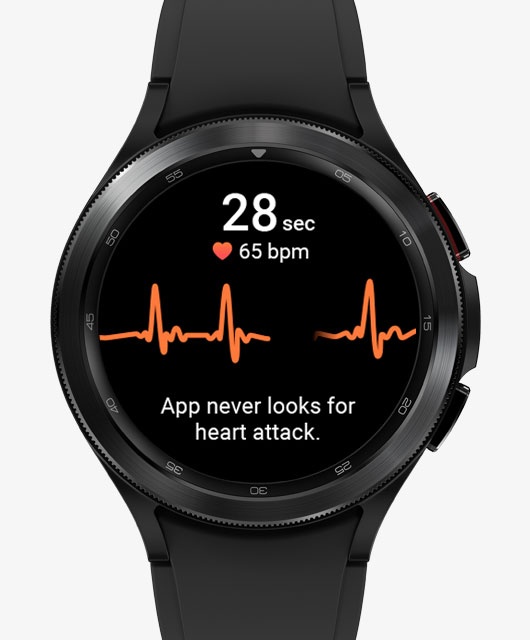 galaxy watch4 classic black blood pressure ecg over