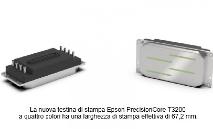 Epson: nuove testine di stampa PrecisionCore