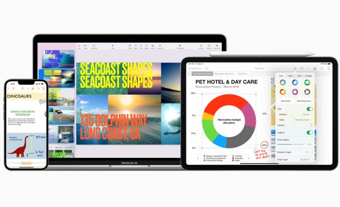 Apple svela le nuove funzioni di iWork, la suite di app per la produttività