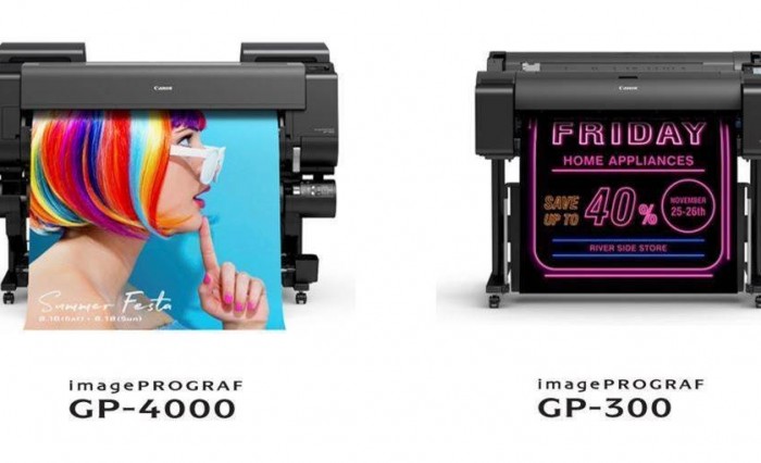 Canon imagePROGRAF GP: stampante grande formato con inchiostro fluorescente 