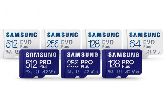 Samsung presenta due gamme di microSD pensate per gli utenti e i professionisti