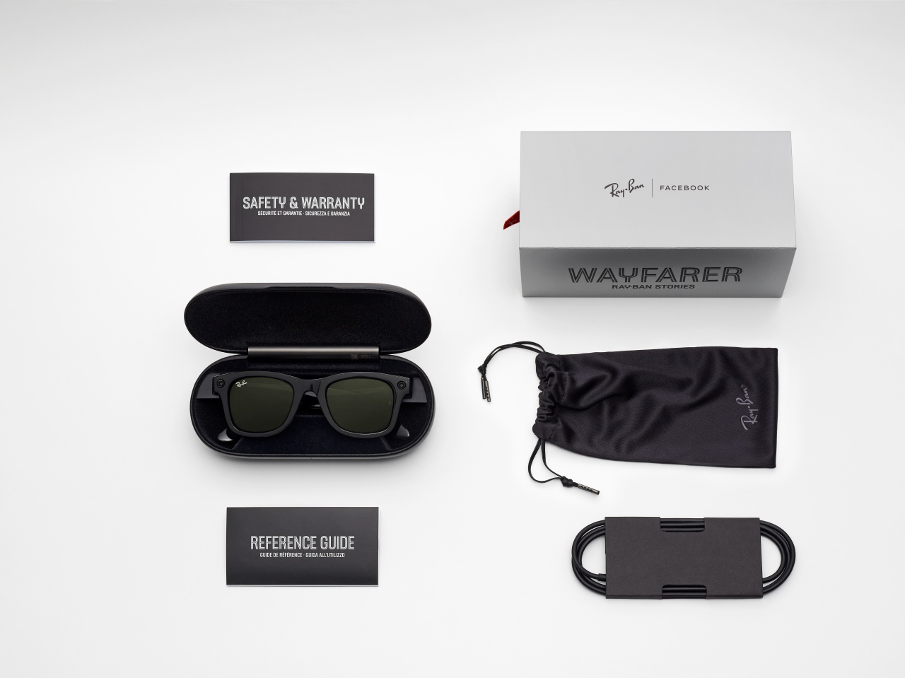 ray ban stories wayfarer packaging kit 2 ray ban stories wayfarer packaging kit 2