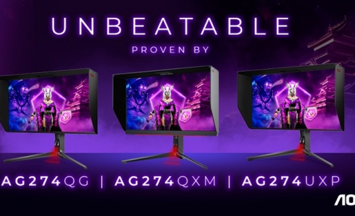 AGON by AOC presenta tre display destinati ai giocatori professionisti