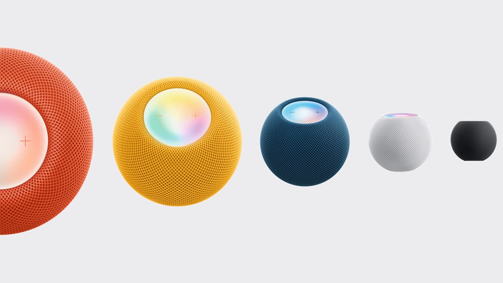HomePod mini disponibile in Italia nei nuovi colori