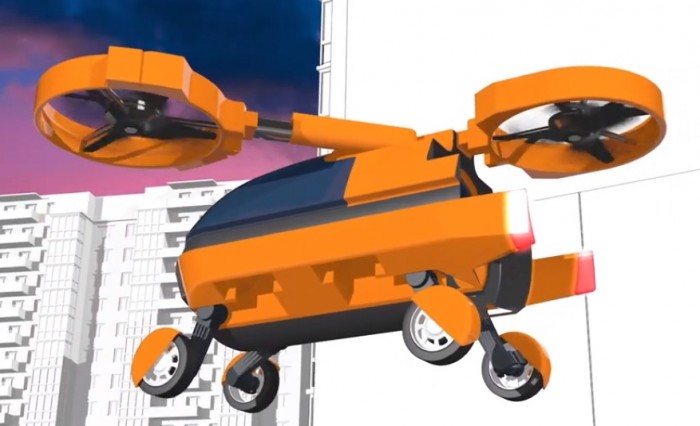 Droni: arriva “CarCopter”, il primo drone-taxi italiano