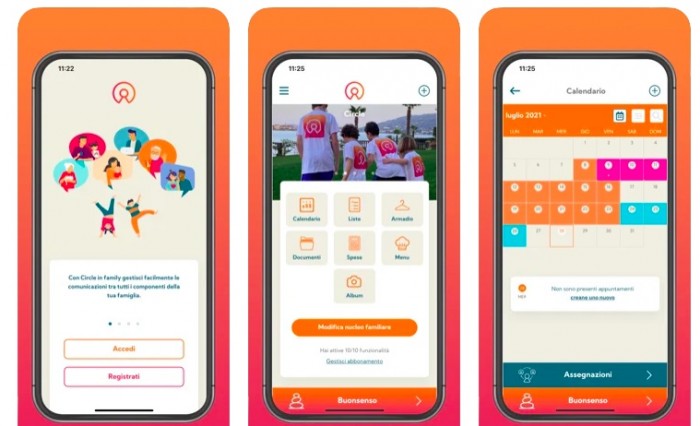 Arriva Circle in Family, l’App dedicata alla famiglia