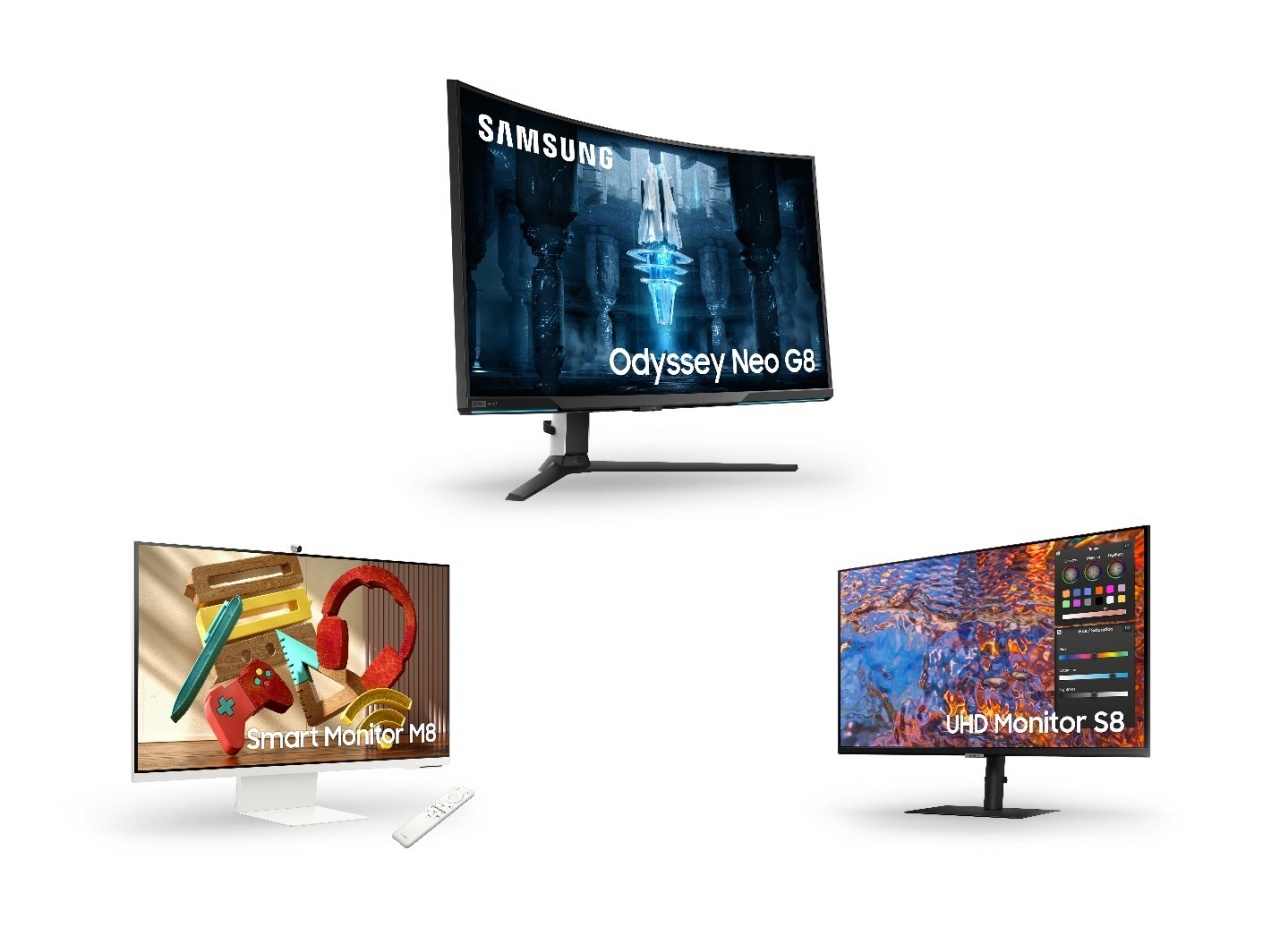 2022 samsung monitor lineup (3 models)