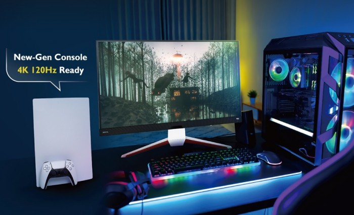 BenQ presenta nuovo monitor gaming compatibile con PS5 e Xbox Series X