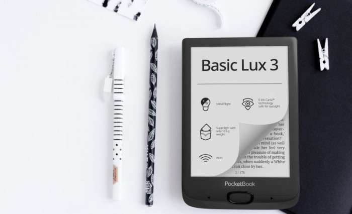 Pocketbook Basic Lux 3: un nuovo e-reader per leggere ovunque
