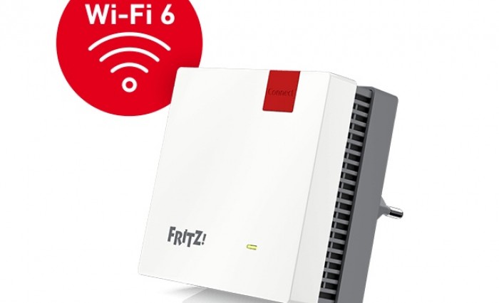 Nuovo FRITZ!Repeater 1200 AX Edition International, con Wi-Fi 6 e tecnologia Mesh
