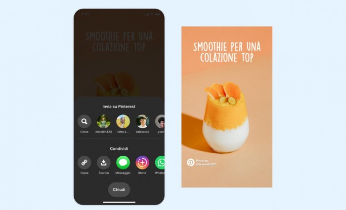 Pinterest: ora i Pin Idea possono essere condivisi su altre piattaforme