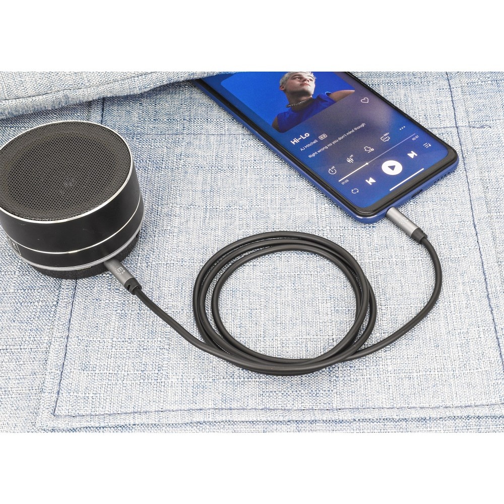 cavo audio stereo aux 3 5mm alta qualita m m 1m manhattan 311 cavo audio stereo aux 3 5mm alta qualita m m 1m manhattan 311