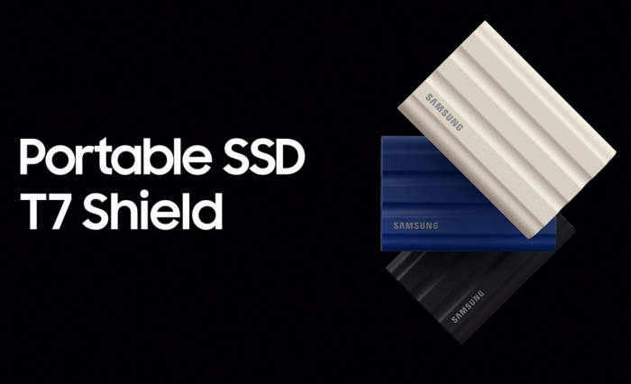 Samsung presenta il Portable SSD T7 Shield